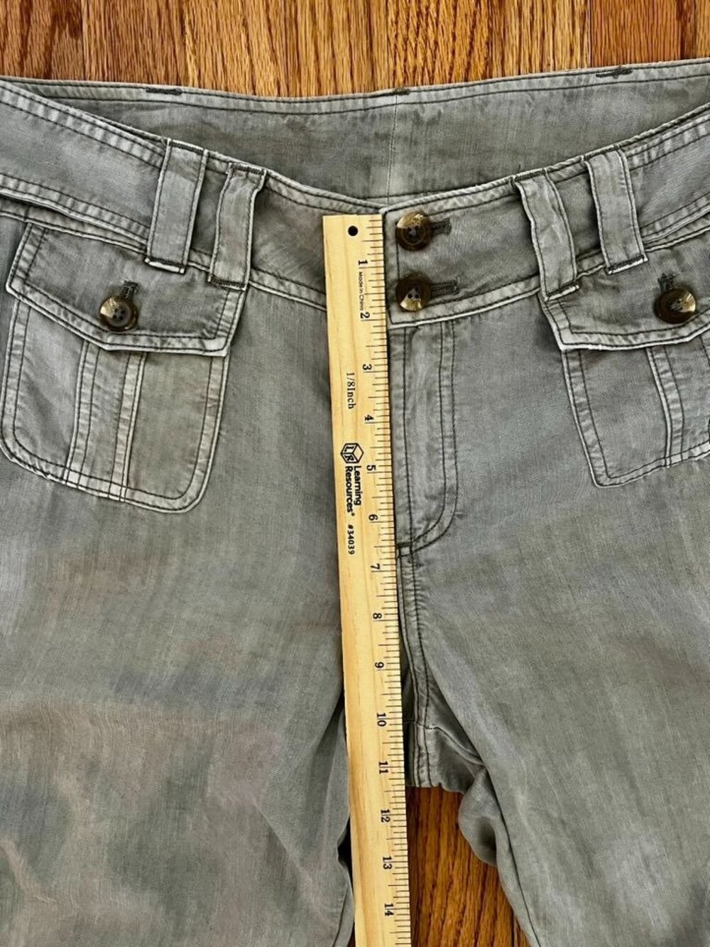 Sundance Province Tencel Pants Sz 12 Light Academia Boho Lightweight Soft - Picture 6 of 10